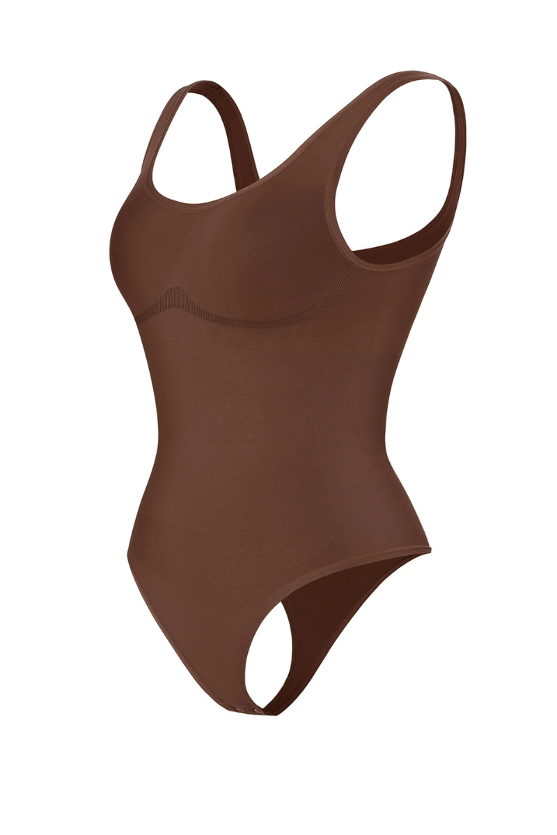 Eco Wide Strap Snatched Bodysuit