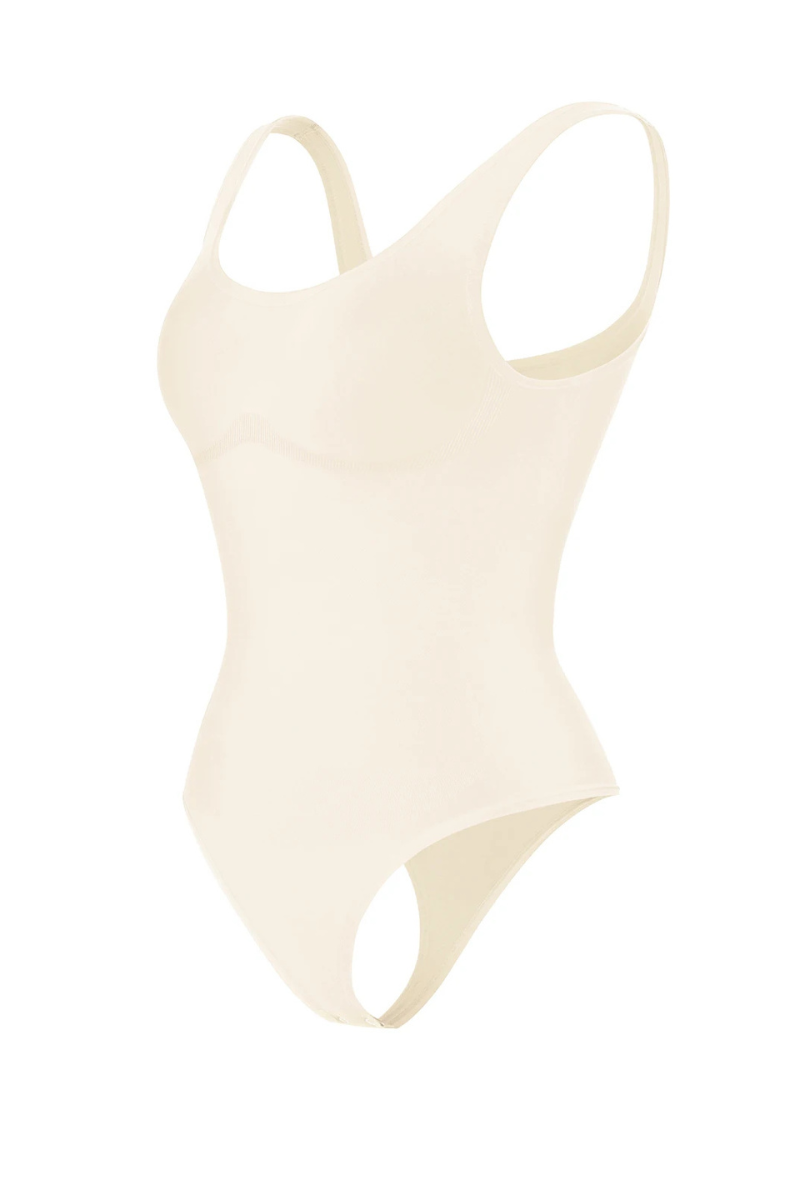 Eco Wide Strap Snatched Bodysuit